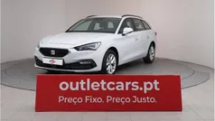 Branco Usado 2021 Seat Leon ST Carrinha | € 18.250 (Preço justo)