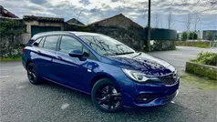 Azul Usado 2021 Opel Astra Design & Tech Carrinha | € 16.990 (Preço justo)
