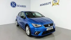 Azul Usado 2022 Seat Ibiza FR | € 16.500 (Preço justo)