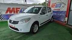 Branco Usado 2010 Dacia Sandero Acces Citadino | € 5.250