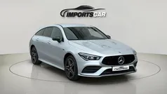 Cinza Usado 2022 Mercedes CLA250e AMG line Sedan | € 36.999 (Preço justo)