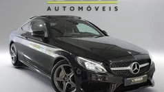 Preto Usado 2017 Mercedes C250 AMG line Coupé | € 25.950 (Preço justo)