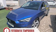 Azul Usado 2021 Seat Leon ST FR Carrinha | € 21.490 (Preço justo)