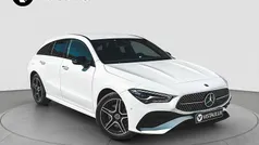 Branco Usado 2024 Mercedes CLA250 Shooting Brake AMG line Carrinha | € 41.990