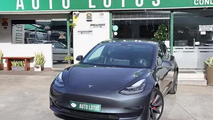 Cinza Usado 2020 Tesla Model 3 Performance Sedan | € 23.470 (Preço justo)