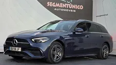 Azul Usado 2024 Mercedes C300 AMG line Carrinha | € 50.990 (Bom preço)