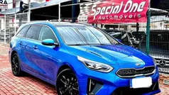 Azul Usado 2021 Kia Ceed Carrinha | € 23.999 (Preço justo)