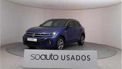 Azul escuro metalizado Usado 2024 VW T-Roc R-line SUV | € 29.990 (Preço justo)