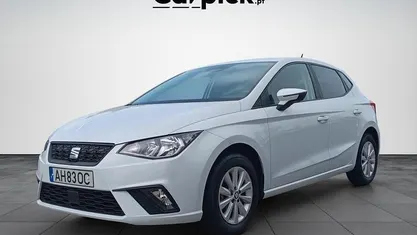 Usado Seat Ibiza 80 HP (58 kW) 2021 Branco Citadino
