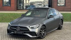 Cinza Usado 2023 Mercedes C300 AMG line Carrinha | € 49.990 (Preço justo)