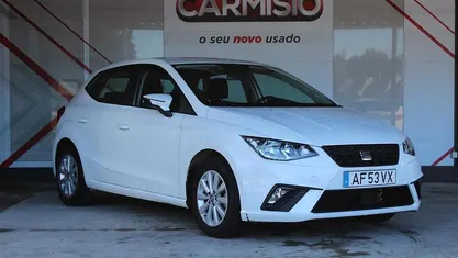 Branco Usado 2021 Seat Ibiza | € 11.900 (Bom preço)