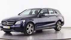 Azul Usado 2017 Mercedes C350e Carrinha | € 22.499 (Preço justo)