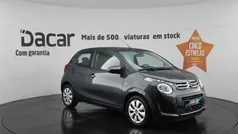 Cinza Usado 2021 Citroën C1 Feel Citadino | € 9.799 (Bom preço)
