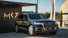 Azul Usado 2017 Audi Q7 SUV | € 34.990 (Preço justo)