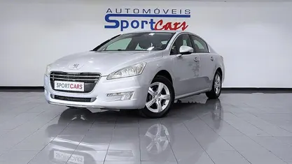 Usado Peugeot 508 Active 112 HP (82 kW) 2012 Cinzento Sedan