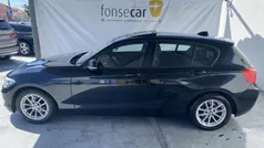 Preto Usado 2016 BMW 116 Sport Line Citadino | € 14.990 (Preço justo)