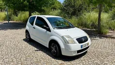 Branco Usado 2006 Citroën C2 Citadino | € 2.350 (Bom preço)