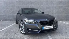Cinza Usado 2015 BMW 220 Sport Line Coupé | € 21.500 (Bom preço)