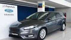 Cinzento Usado 2018 Ford Focus Titanium Carrinha | € 13.750 (Preço justo)