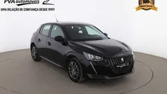 Preto Usado 2021 Peugeot 208 Citadino | € 12.950 (Preço justo)