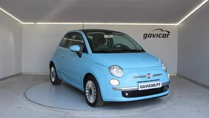 Azul Usado 2014 Fiat 500 Cabrios | € 9.450 (Preço justo)
