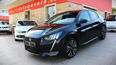 Preto Usado 2020 Peugeot e-208 GT-line Citadino | € 17.450 (Preço justo)