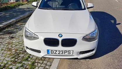 Branco Usado 2015 BMW 114 Citadino | € 10.990