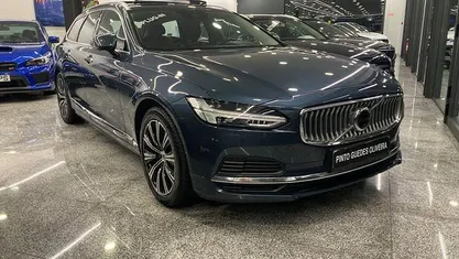 Usado Volvo V90 341 HP (250 kW) 2020 Azul Carrinha