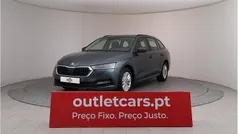 Cinzento escuro metalizado Usado 2021 Skoda Octavia Ambition Carrinha | € 19.250 (Preço justo)