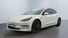 Branco Usado 2021 Tesla Model 3 Performance Sedan | € 29.750 (Bom preço)