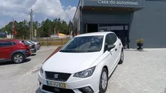 Branco (metalizado) Usado 2018 Seat Ibiza Reference Citadino | € 12.900 (Preço justo)
