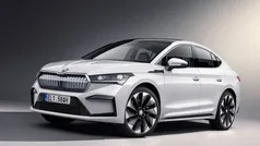 Cinzento Usado 2021 Skoda Enyaq iV SUV | € 33.000 (Preço justo)