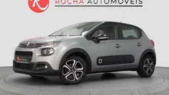 Cinza Usado 2017 Citroën C3 PureTech Citadino | € 10.499 (Preço justo)