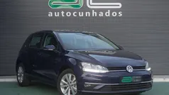 Azul Usado 2019 VW Golf VII Highline | € 17.950 (Preço justo)