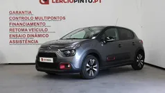 Cinza Usado 2021 Citroën C3 PureTech Citadino | € 13.250 (Preço justo)