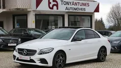 Branco Usado 2020 Mercedes C300 AMG line Sedan | € 30.500 (Caro)