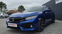 Azul Usado 2017 Honda Civic Elegance Sedan | € 17.950 (Preço justo)