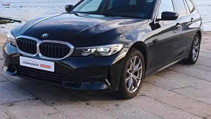 Usado BMW 318 Sport Line 150 HP (110 kW) 2020 Preto Carrinha