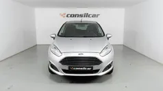 Cinza Usado 2015 Ford Fiesta Titanium Citadino | € 7.480 (Bom preço)