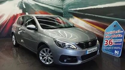 Cinzento Usado 2021 Peugeot 308 | € 15.499 (Super Preço)