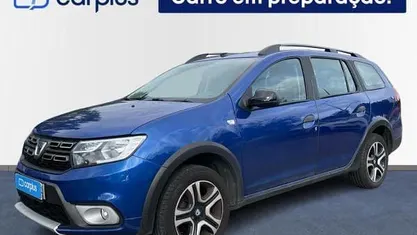 Azul Usado 2020 Dacia Logan MCV | € 12.500 (Preço justo)
