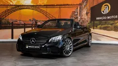 Preto Usado 2019 Mercedes C220 AMG line Cabrios | € 39.900 (Bom preço)
