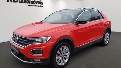Vermelho Usado 2018 VW T-Roc Sport SUV | € 25.000 (Preço justo)