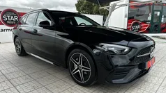 Preto Usado 2022 Mercedes C300 AMG line Carrinha | € 42.950 (Preço justo)