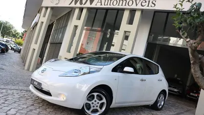 Branco Usado 2017 Nissan Leaf Tekna Citadino | € 13.700 (Preço justo)