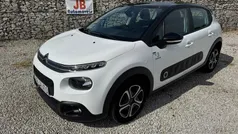 Branco Usado 2020 Citroën C3 PureTech Citadino | € 13.450 (Preço justo)