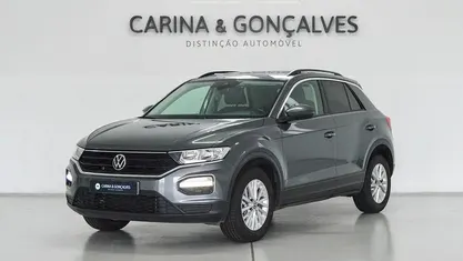 Cinza Usado 2021 VW T-Roc Conceptline SUV | € 19.750 (Preço justo)
