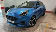 Azul Usado 2020 Ford Puma ST-Line SUV | € 17.100 (Preço justo)