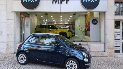 Azul Usado 2023 Fiat 500C Cabrios | € 14.990 (Preço justo)