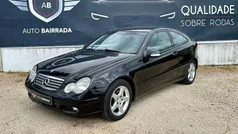 Preto Usado 2003 Mercedes C220 Coupé | € 9.250 (Preço elevado)